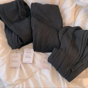 3 pairs of warm and soft fur leggings (new)